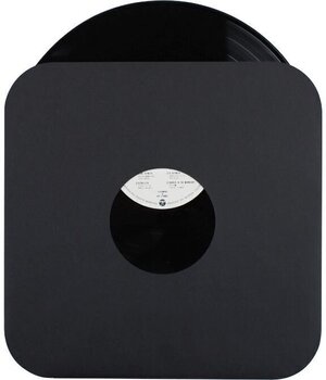 Taske/kuffert til LP-plader Muziker Paper 12'' Record Inner Sleeves Pack 20 Black Sleeve 20 - 4