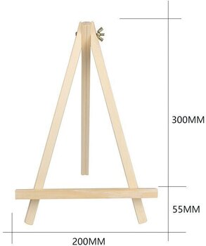 Namještaj za LP ploče Muziker 7'', 10'' and 12'' Vinyl record display stand Stalak Natural - 2