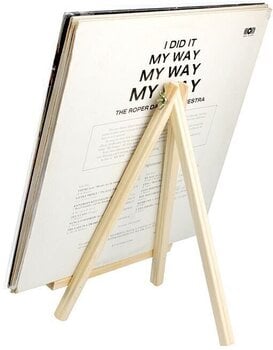 Namještaj za LP ploče Muziker 7'', 10'' and 12'' Vinyl record display stand Stalak Natural - 6