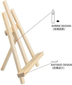 Namještaj za LP ploče Muziker 7'', 10'' and 12'' Vinyl record display stand Stalak Natural - 5