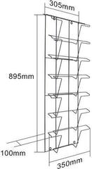 Kauamängivate plaatide mööbel Muziker MUZR25F Seisma Black - 2