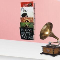 Kauamängivate plaatide mööbel Muziker MUZR25F Seisma Black - 5