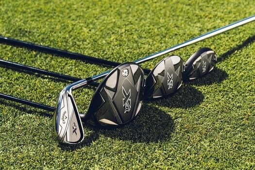 Kompletan set Callaway XR 26 Black/Silver Desna ruka Čelik Stiff Standard Kompletan set - 26