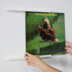 Seinale paigaldatud vinüülplaatide hoidja Muziker MUZR65GWhite Seinale paigaldatud vinüülplaatide hoidja White - 4