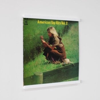 Seinale paigaldatud vinüülplaatide hoidja Muziker MUZR65GWhite Seinale paigaldatud vinüülplaatide hoidja White - 8