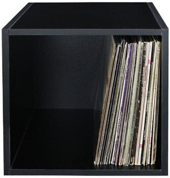 Box für LP-Platten Muziker Vinyl Records Cube Case Box für LP-Platten Black - 4