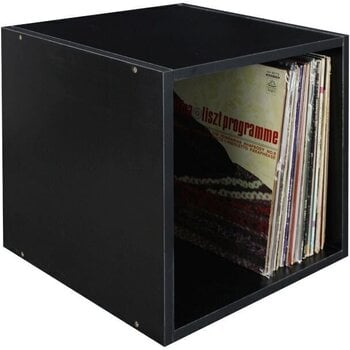 Box für LP-Platten Muziker Vinyl Records Cube Case Box für LP-Platten Black - 5