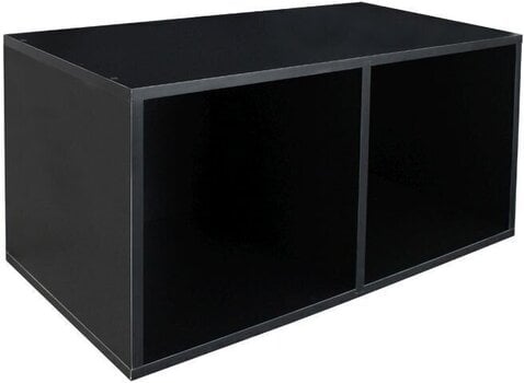 Pudełko na płyty LP Muziker Vinyl Records Cube Case, Double design Pudełko na płyty LP Black - 2
