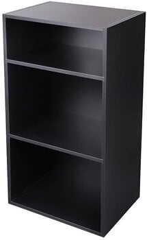 Kutija za LP ploče Muziker 4 layer Turntable player&Vinyl record albums storage rack Kutija za LP ploče Black - 3