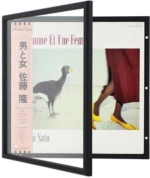 Stensko stojalo za plošče LP
 Muziker Magnetic Vinyl record albums Frame Stensko stojalo za plošče LP Black - 6