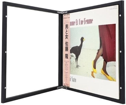 Stensko stojalo za plošče LP
 Muziker Magnetic Vinyl record albums Frame Stensko stojalo za plošče LP Black - 7