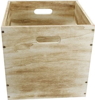 Vinilinių plokštelių dėžutė Muziker Self-Assembly Plywood Record Storage Case MUZR39A (B-Stock) #990530 - 3