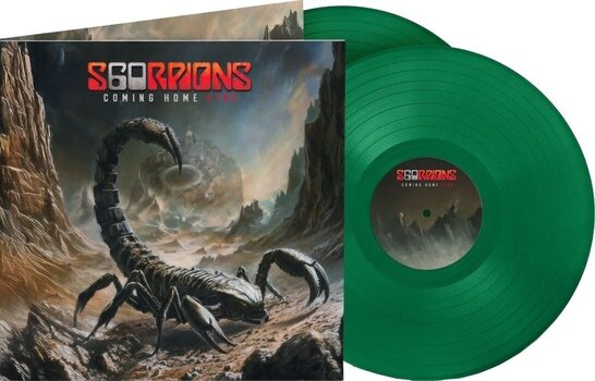 LP Scorpions - Coming Home Live (Indie Exclusive) (Limited Edition) (Green Coloured) (2 LP) - 2