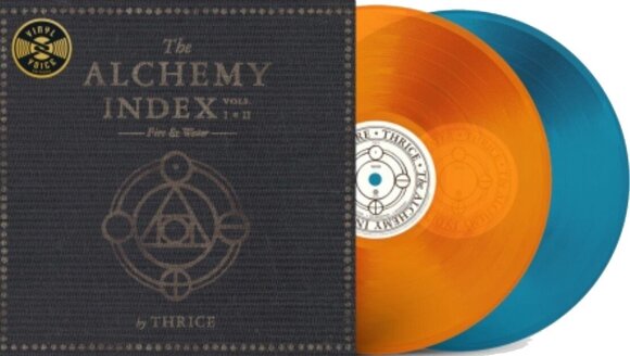 LP ploča Thrice - Alchemy Index, Vols. 1 & 2: Fire & Water (Indie Exclusive) (45 RPM) (Translucent Orange/Blue Coloured) (2 LP) - 2