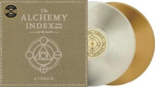 Disque vinyle Thrice - Alchemy Index, Vols. 3 & 4: Air & Earth (Indie Exclusive) (45 RPM) (Clear/Gold Coloured) (2 LP) - 1