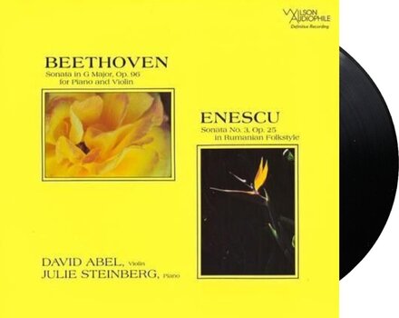 Δίσκος LP David Abel/Julie Steinberg - Beethoven: Violin Sonata Op.96 & Enescu: Op. 25 (200g) (LP) - 2