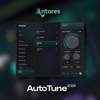 Plug-Ins Software e Processori Effetti Antares AutoTune 2026 + Auto Key 2 Promo (Prodotto digitale) - 2