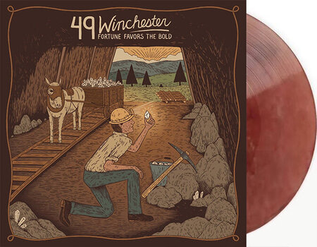 LP ploča 49 Winchester - Fortune Favors The Bold (Limited Edition) (Red/Marigold/Green Splatter Coloured) (LP) - 2
