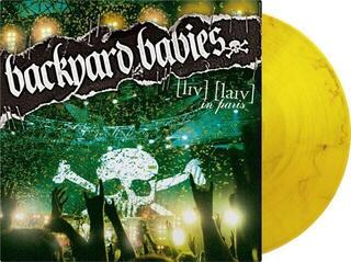 LP plošča Backyard Babies - Live Live In Paris (Reissue) (Anniversary/Limited Edition) (Yellow/Black Marble Coloured) (180 g) (LP) - 1