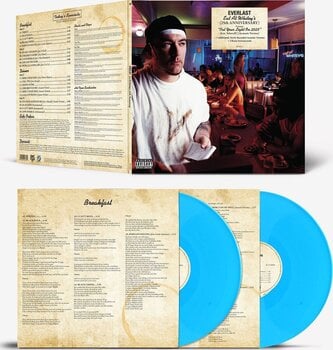 LP ploča Everlast - Eat At Whiteys (Anniversary Edition) (Gatefold Sleeve) (Blue Coloured) (2 LP) - 2
