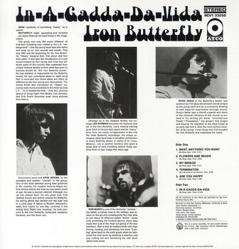 LP ploča Iron Butterfly - In-A-Gadda-Da-Vida (ROCKTOBER) (Clear Coloured) (LP) - 2