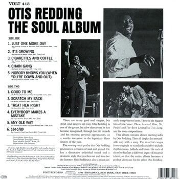 Disco de vinil Otis Redding - Soul Album (LP) - 2