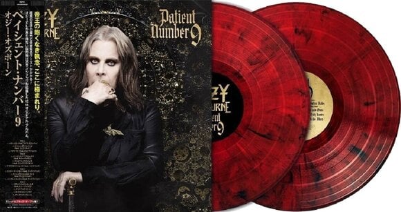 Vinyl Record Ozzy Osbourne - Patient Number 9 (Transparent Red & Black Marble Coloured) (2 LP) - 2