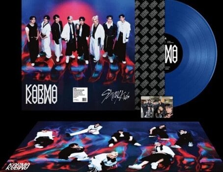 Hanglemez Stray Kids - KARMA (Clear Sapphire Coloured) (LP) - 2