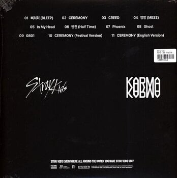 Hanglemez Stray Kids - KARMA (Clear Sapphire Coloured) (LP) - 3