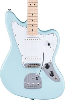 Elektrische gitaar Fender Squier FSR Affinity Jaguar MN Daphne Blue Elektrische gitaar - 3