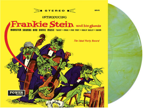 Disc de vinil Frankie Stein & His Ghouls - Introducing Frankie Stein And His Ghouls (Coke Clear w/ Yellow Streaks Coloured) (LP) - 2