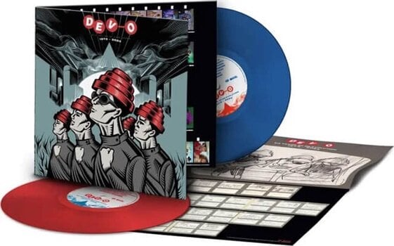 LP ploča Devo - 50 Years Of De-Evolution 1973-2023 (Red, Blue Coloured) (LP) - 2