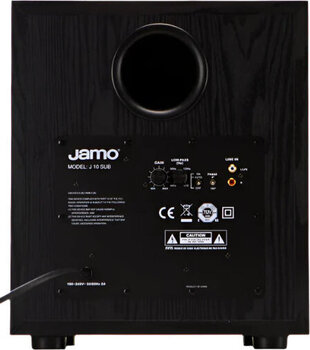 HiFi-Subwoofer
 Jamo J10 SUB HiFi-Subwoofer Black Ash 1 stk - 4