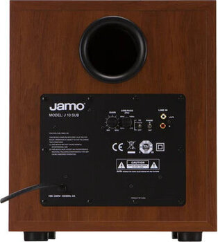 HiFi-Subwoofer
 Jamo J10 SUB HiFi-Subwoofer Dark Apple 1 stk - 4