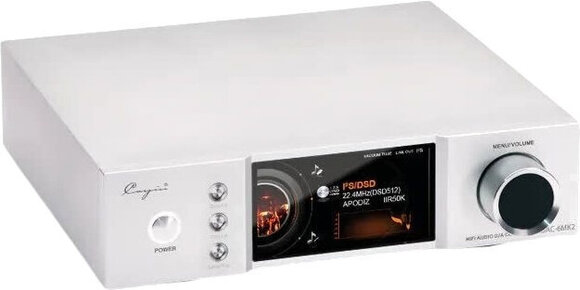 Hi-Fi DAC & ADC Interface Cayin IDAC-6 Silver Hi-Fi DAC & ADC Interface - 2