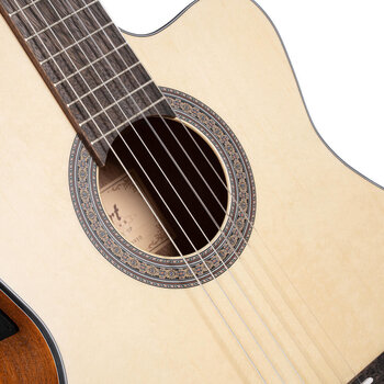 Konzertgitarre mit Tonabnehmer Cort AC120CE OP 4/4 Natural Konzertgitarre mit Tonabnehmer - 5