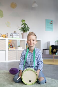 Kinder-Percussion Noicetone D026-2 Marschtrommel Green - 6