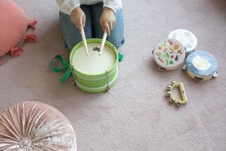 Kids Percussion Noicetone D026-2 Marching Drum Green - 6