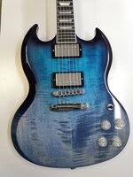 Gibson SG Modern 2020 Blueberry Fade Elektrische gitaar