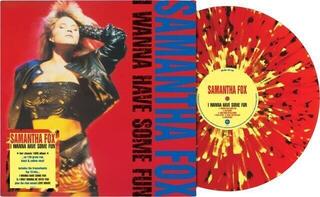 Vinylplate Samantha Fox I Wanna Have Some Fun (Transparent Red Splatter Coloured) (LP) - 1