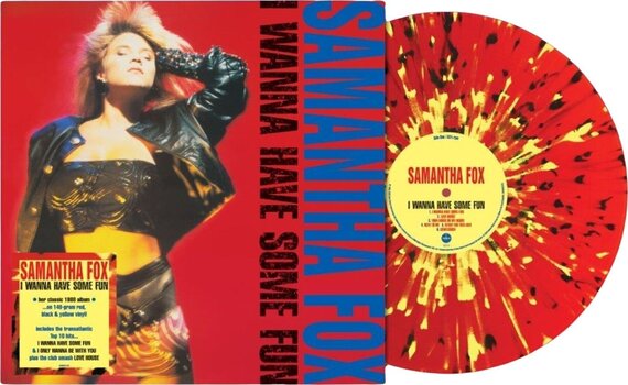 LP ploča Samantha Fox - I Wanna Have Some Fun (Transparent Red Splatter Coloured) (LP) - 2