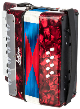 Tastenakkordeon
 Latone AccordiStar Tastenakkordeon Red - 2