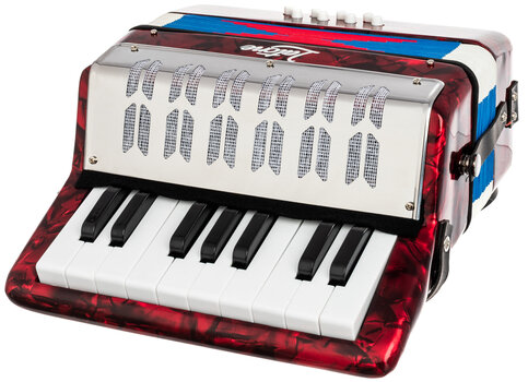 Tastenakkordeon
 Latone AccordiStar Tastenakkordeon Red - 3