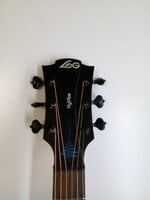 LAG Tramontane HyVibe 10 Natural Satin Dreadnought z elektroniką