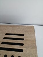 Mega Acoustic FiberPRO120 Bean Sonoma Oak/Black Absorbent leseni panel