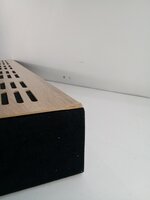 Mega Acoustic FiberPRO120 Bean Sonoma Oak/Black Absorbent leseni panel