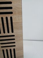 Mega Acoustic FiberPRO120 Bean Sonoma Oak/Black Absorbent leseni panel