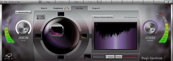 FX protsessori tarkvara pistikprogramm DUY Audio Magic Spectrum (Digitaalne toode) - 4