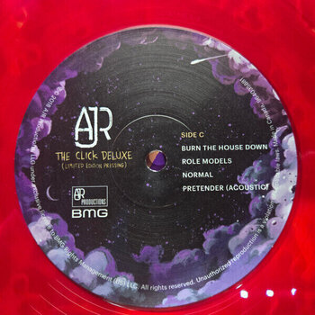 Disco de vinil AJR - The Click (Deluxe Edition) (Ghostly Red Coloured) (2 LP) - 5