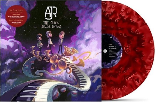 Disco de vinil AJR - The Click (Deluxe Edition) (Ghostly Red Coloured) (2 LP) - 2